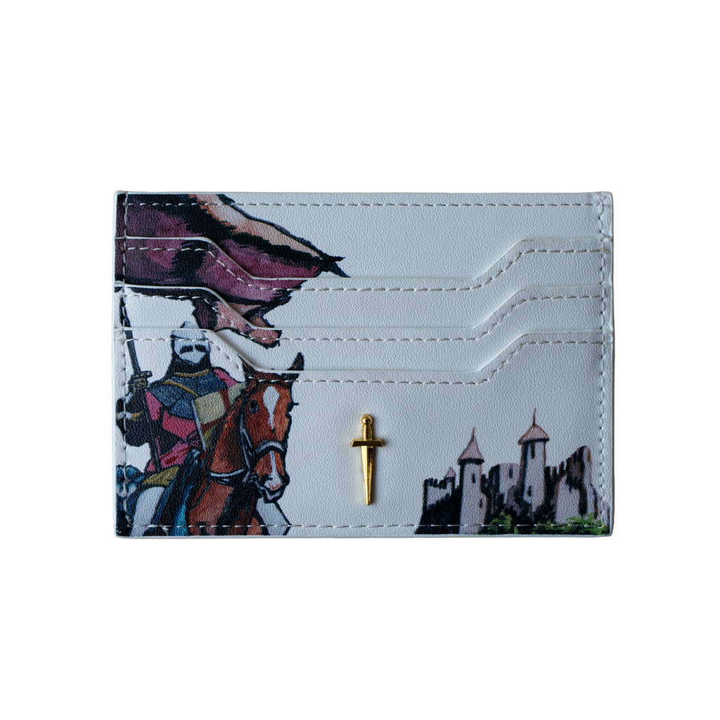 Knight Wallet Journey Of Self Knight Wallet - Handcrafted Leather with Gold Stamp ...