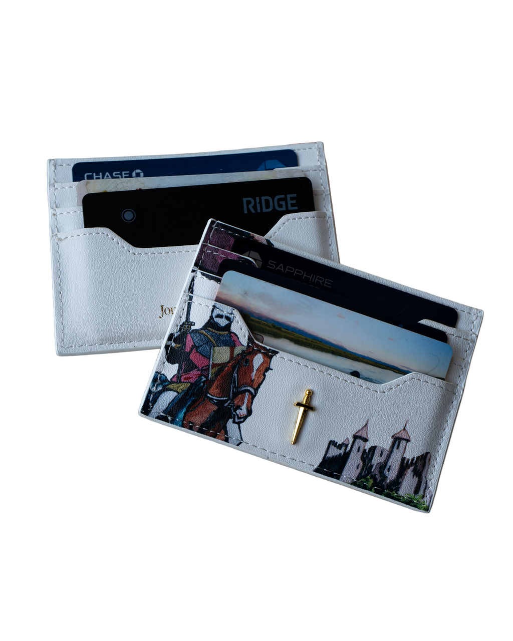 Knight Wallet Journey Of Self Knight Wallet - Handcrafted Leather with Gold Stamp ...